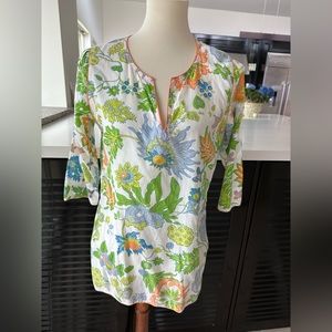 Gretchen Scott, vintage tunic size medium